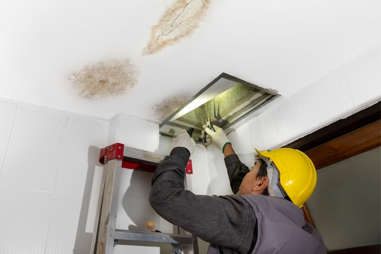 ⁠concealed pipe leaking